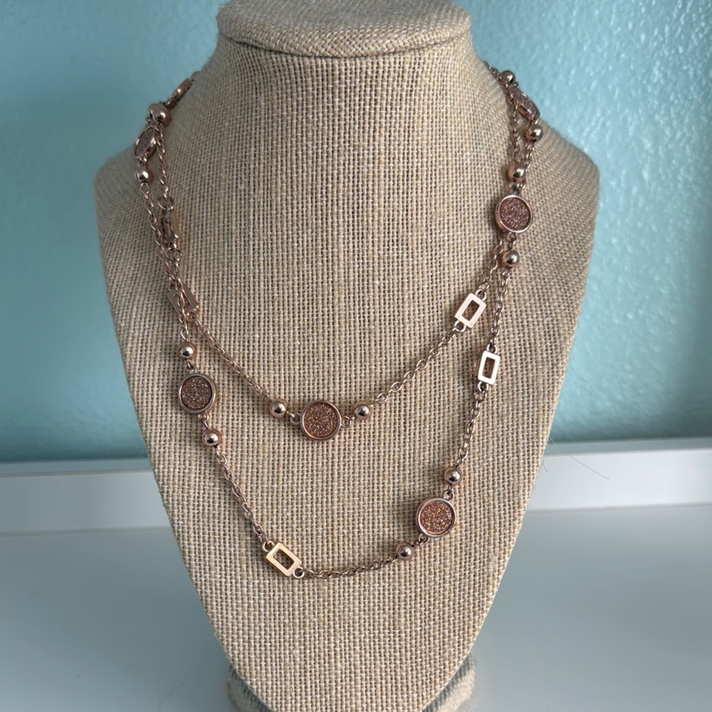 Elegant Gold-Tone Necklace